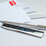 Personalised Luxury Silver Letter Opener, thumbnail 2 of 6