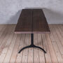 Forth Solid Wood Industrial Dining Table, thumbnail 5 of 5