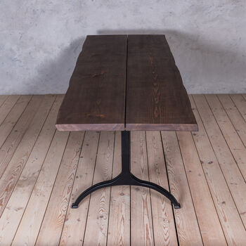 Forth Solid Wood Industrial Dining Table, 5 of 5
