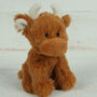 Star Of Wonder Christmas Mini Highland Cow, thumbnail 4 of 6