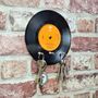 Vinyl Record Key Hanger Hook For The Music Fan, thumbnail 3 of 6