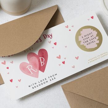 Personalised Valentine’s Voucher For Her Or Him, 3 of 4
