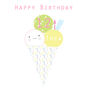 Birthday Ice Cream Greeting Card, thumbnail 2 of 2