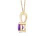 Genuine Amethyst Necklace In 9ct Gold, thumbnail 12 of 12
