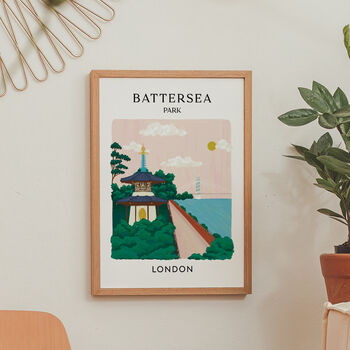 Battersea Park London Art Print, 2 of 5