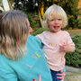 Embroidered 'Loved' Baby Toddler T Shirt, thumbnail 1 of 3