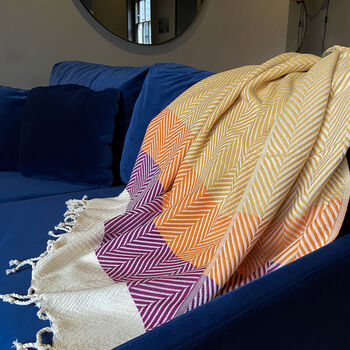 High Quality Soft Cotton Throw Blankets, 8 of 12