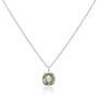 Brooklyn Green Amethyst And Sterling Silver Necklace, thumbnail 2 of 4