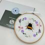 Stumpwork Bee Embroidery Kit, thumbnail 2 of 7