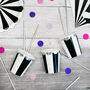 Striped Black Paper Party Cups, thumbnail 3 of 4