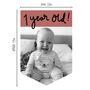 Baby's First Year Photo Birthday Bunting, thumbnail 7 of 9
