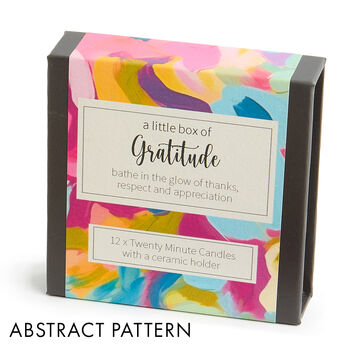 A Little Box Of Gratitude Mini Candle Gift Set, 3 of 12