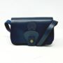 Noah Crossbody Wallet Bag Mini Shoulder Bag In Navy Blue, thumbnail 6 of 7