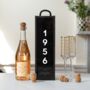 Personalised Birthday 70th Bottle Box, thumbnail 5 of 8
