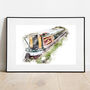 Canal Barge Personalised Portrait, thumbnail 1 of 7