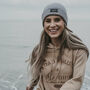 Grey 'The Adventurer' Beanie Hat, thumbnail 4 of 8