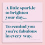 A Little Sparkle To Brighten Your Day Bracelet, thumbnail 1 of 8