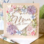 Personalised Birthday Or Mother's Day Floral Card, thumbnail 2 of 2