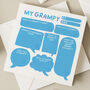 Grampy Birthday Card, thumbnail 1 of 2