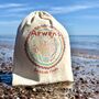 Personalised Rainbow Reef Seaside Finds Bag, thumbnail 1 of 6