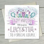 Happy Wedding Day Greeting Card, thumbnail 2 of 4