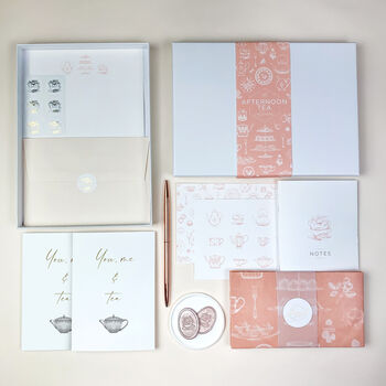 Afternoon Tea Luxury Stationery Gift Box Collection, 2 of 10