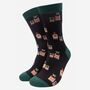 Men's Bamboo Socks Black Whisky, thumbnail 2 of 3