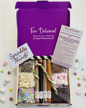 Deluxe Hot Chocolate Kit Letterbox Gift Hamper, 3 of 7