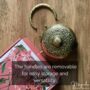 Indore Antique Gold Vintage Clutch, thumbnail 6 of 6