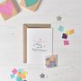 Personalised Maid Of Honour Confetti Card, thumbnail 1 of 4