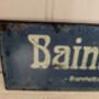 French Salle De Bain Bathroom Sign Vintage Metal Plaque, thumbnail 6 of 7