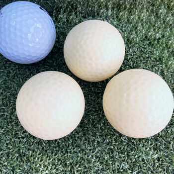 Chocolate Golf Balls Box Of Three, 3 of 3