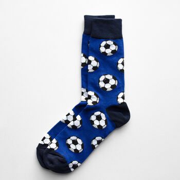 Personalised Men's Football Socks In A Box, 2 of 7