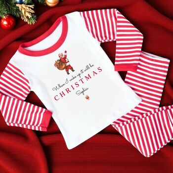 Personalised Children's Christmas Pjs, 3 of 3
