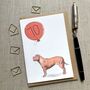 Personalised French Mastiff Birthday Card, thumbnail 2 of 4