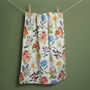 Flower Field Tea Towel, thumbnail 3 of 4