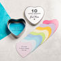 Personalised 10 Reasons You Are The Best Mum Heart Tin, thumbnail 1 of 2