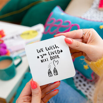 I Wish You Lived Next Door Christmas Decoration Bauble, 12 of 12