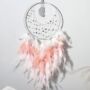 Moon Charm Dream Catcher Decor With Natural Stone, thumbnail 1 of 6