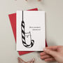 A Purrfect Christmas Cat Card Single/Packs Available, thumbnail 3 of 3