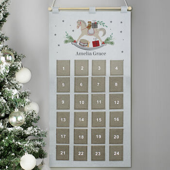 Personalised Rocking Horse Advent Calendar, 3 of 3