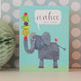 Mini Greetings Card Pack Of 10 Animals, thumbnail 9 of 11