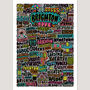 Brighton And Hove Typographic Print, thumbnail 2 of 3