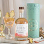 Rhubarb And Ginger Gin, Personalised Letterbox Gift, thumbnail 1 of 6