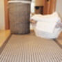 My Stain Resistant Durable Mats Stripe Silver, thumbnail 2 of 3