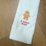 Gingerbread Man Luxury Hand Towels, thumbnail 3 of 5