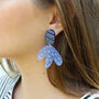 Bold Blue Statement Earring, thumbnail 1 of 5