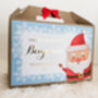 Fun Personalised Metallic Foil Christmas Eve Gift Box, thumbnail 1 of 7