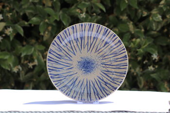 Rising Sun Ceramic Salad Bowl, 3 of 3