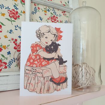 Retro Style Valentine's Day Card, 3 of 4